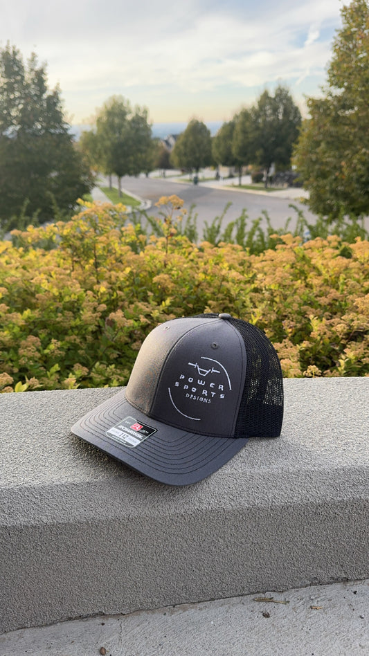 PSD white on gray Snap Back