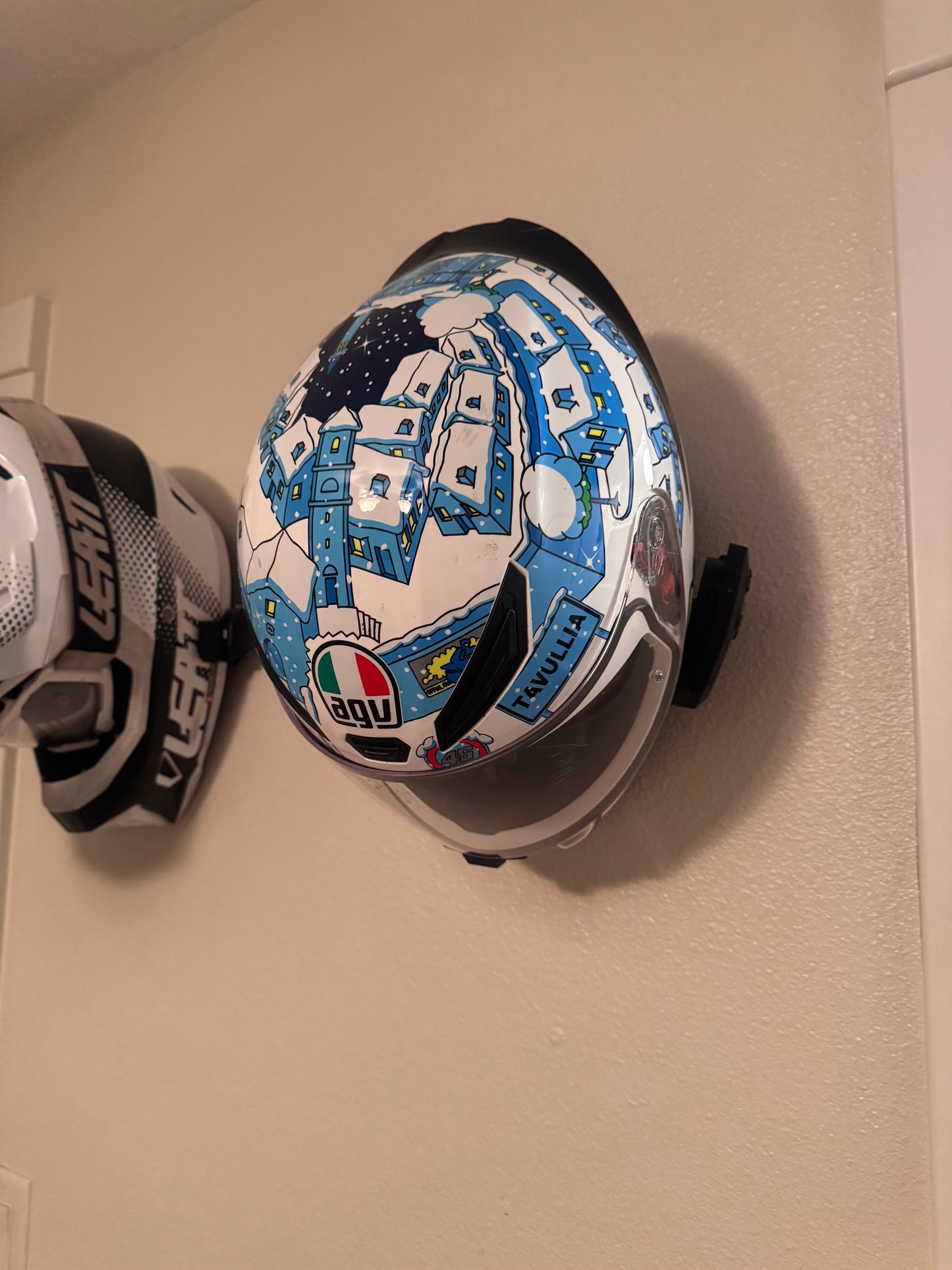 Wall Mounted Helmet holder